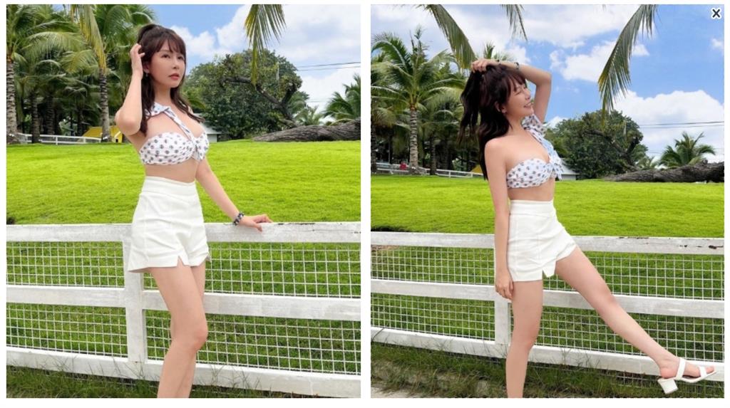 電競女神泰國漫遊「泰迷糊」！繃帶衣錯位「細肩帶卡住」萬人讚：泰炸