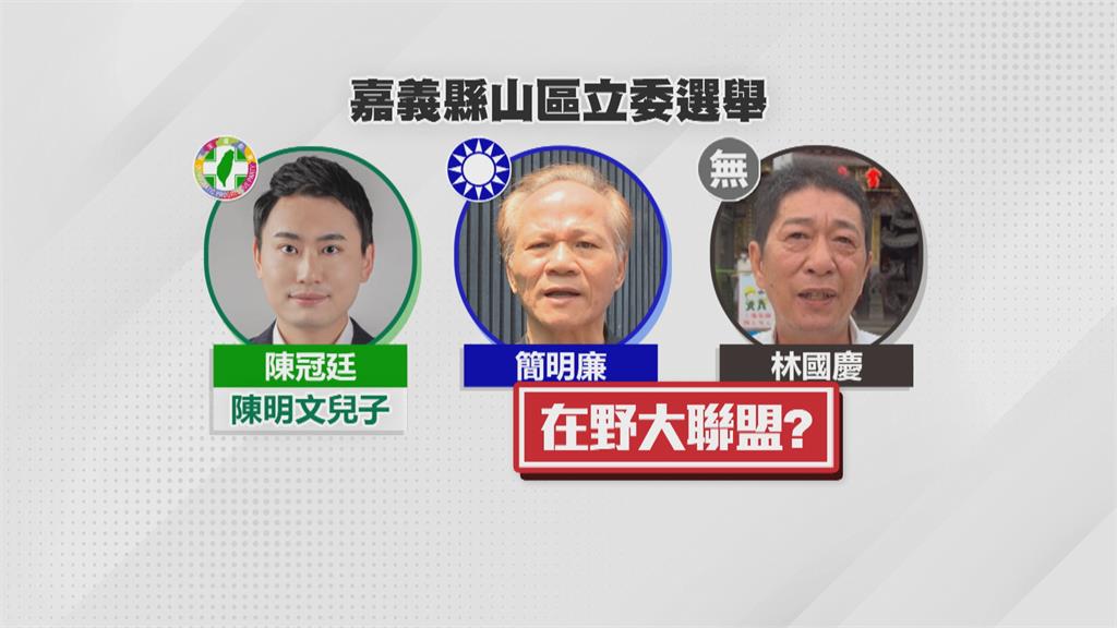 陳冠廷接棒陳明文駁世襲 林國慶願與藍營組在野大聯盟