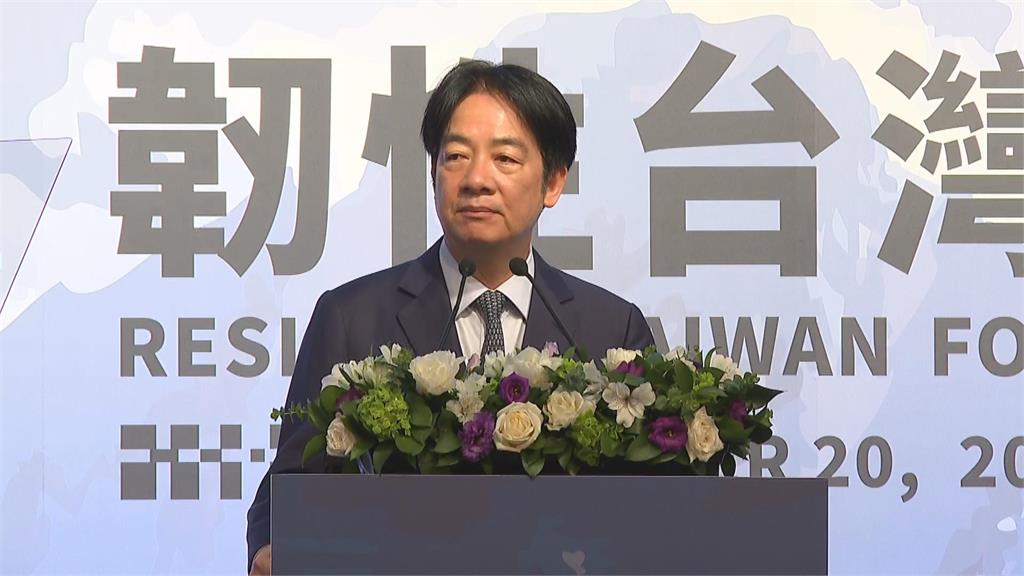 快新聞／中國威權擴張「沒時間等待」　賴清德：政府宣布投降都是假訊息