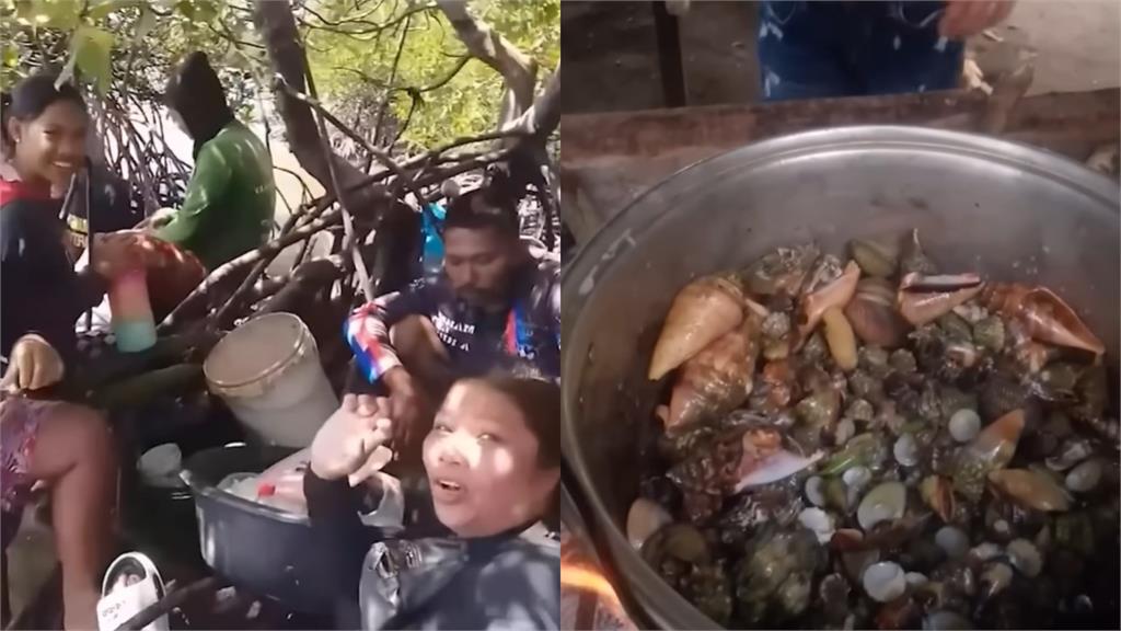 菲網紅拍片「狂嗑海鮮」竟淪喪命遺作！誤食劇毒蟹「嘴唇發黑」最後身影曝光