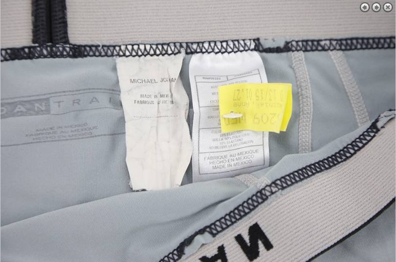 NBA／喬丹保證穿過「縫線鬆脫原味內褲」上架拍賣　近10萬價格結標