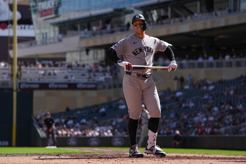 MLB(影)/洋基最擔心的的事發生!法官賈吉傷癒9天右腿再出狀況緊急退場