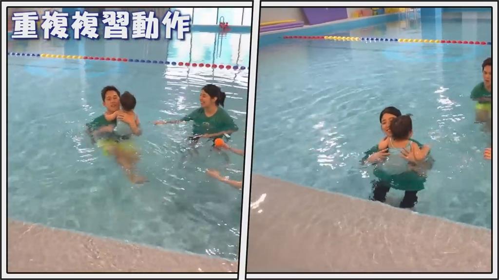 1歲女娃初學游泳「中途竟大哭不止」　大馬爸無奈揭原因逗笑網