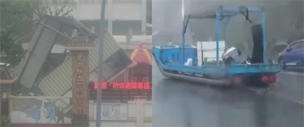 楊柳狂襲「綠島小屋滾走了」！地基連根拔起「翻滾2圈」14秒毀滅全紀錄曝光