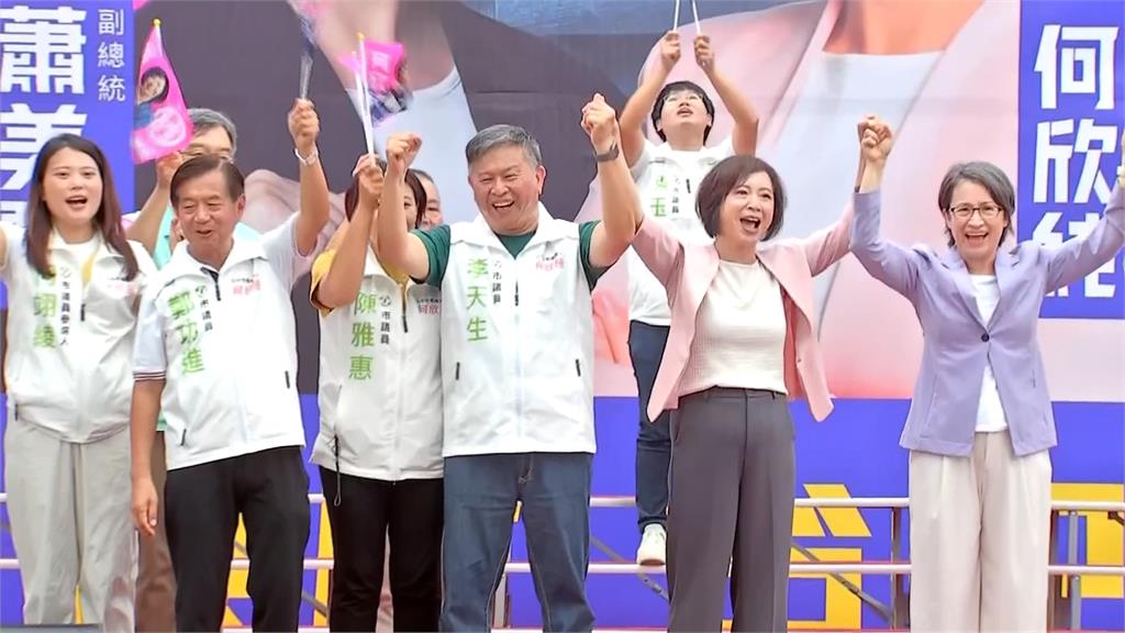 屯區女兒何欣純提五大進擊　蕭美琴讚：中小企業守護者