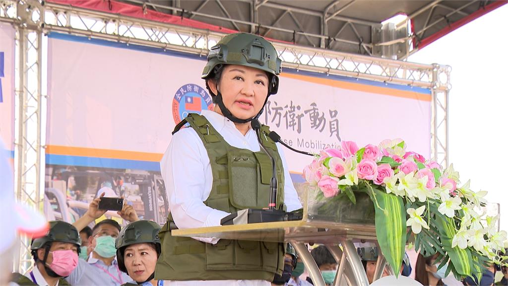 民安九號演習逼真 盧秀燕全程坐鎮指揮