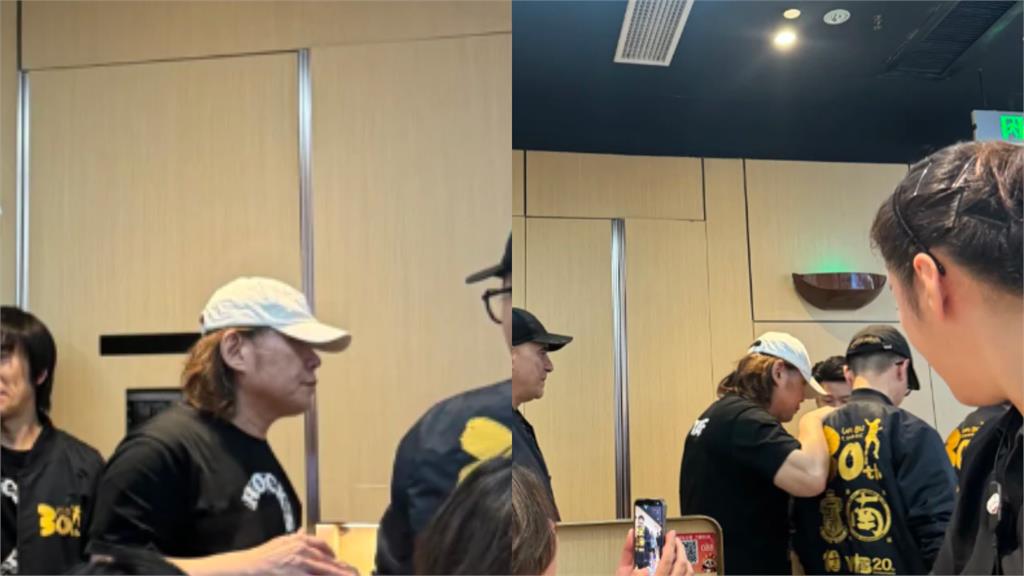 伍佰演唱會下班被捕獲「穿工服」現身海底撈!57歲真面目超反差網笑:甩麵打工?