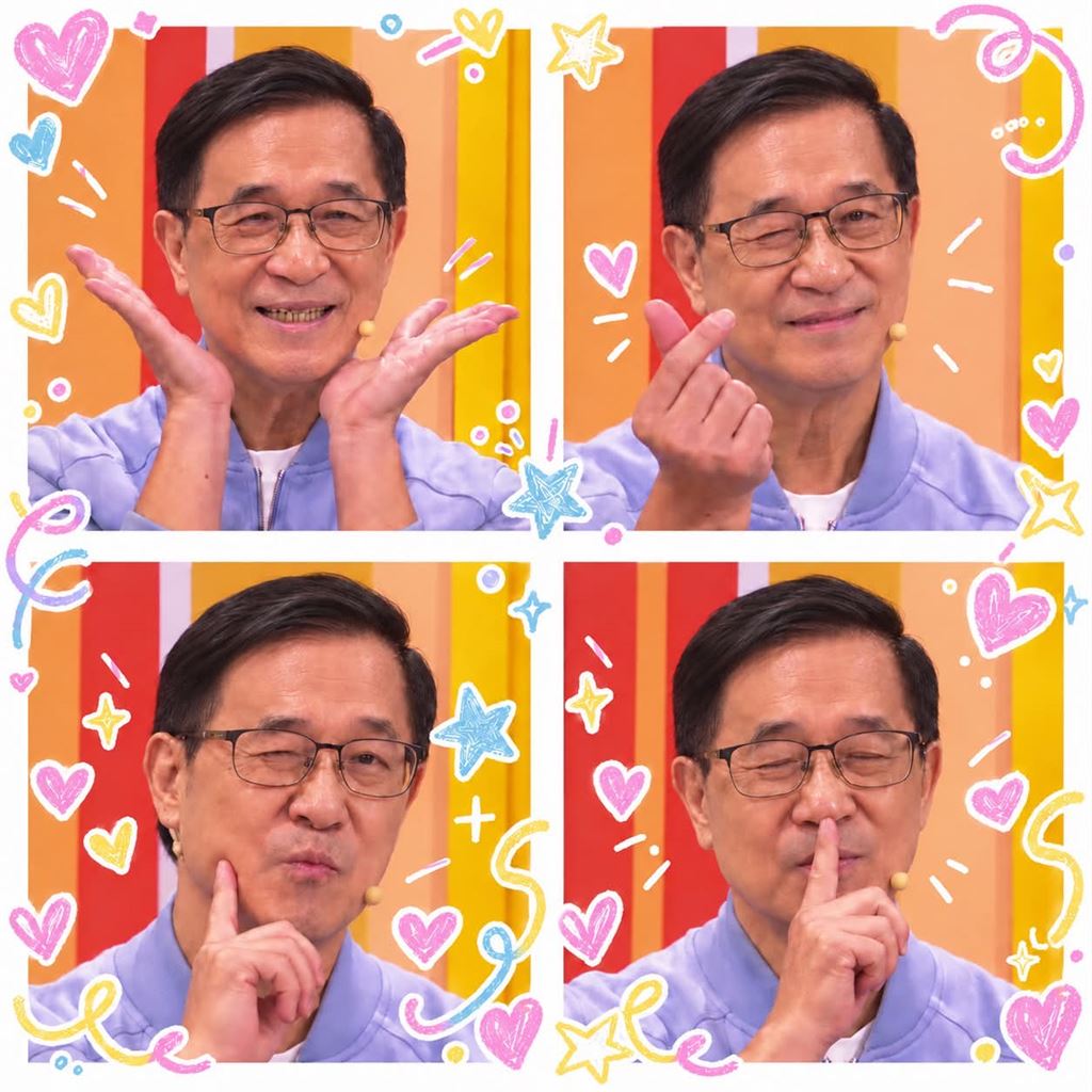 蔣萬安節目裝萌挨轟油膩！陳水扁跟風玩「四連拍」全網朝聖：應該找阿扁上節目才對