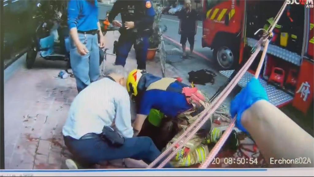 口吐白沫！清化糞池疑吸入沼氣　新竹工人昏迷送醫搶回一命