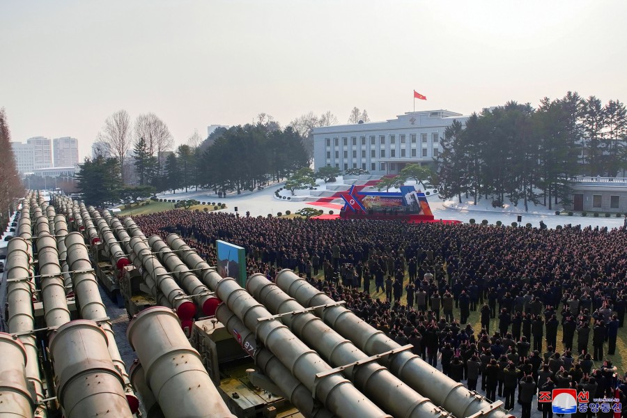 金正恩秀新武器！北朝鮮30套「600毫米火箭砲」嗆射程覆蓋南韓全境