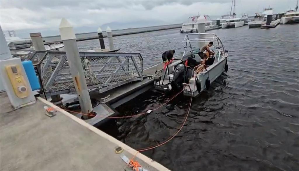 鳳凰南移屏東防颱 遊艇業者加固船隻、蝦農備發電機