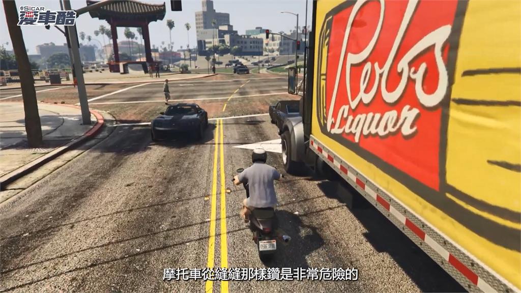 大車引起事故多?機車族都該看 正妹駕駛指1件事千萬別做易出問題