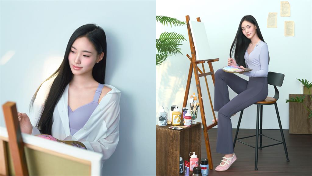 小S女兒18歲「鎖骨香肩」大解放!寬鬆透膚衫敞開裡面只有Bra