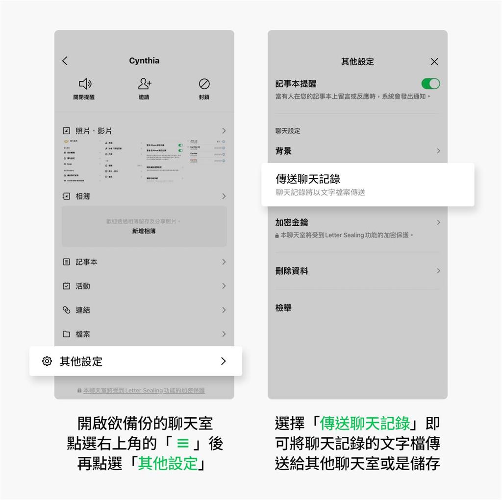 怕對話紀錄不見?LINE「備份秘招」雙重保留更安心 2圖輕鬆看懂