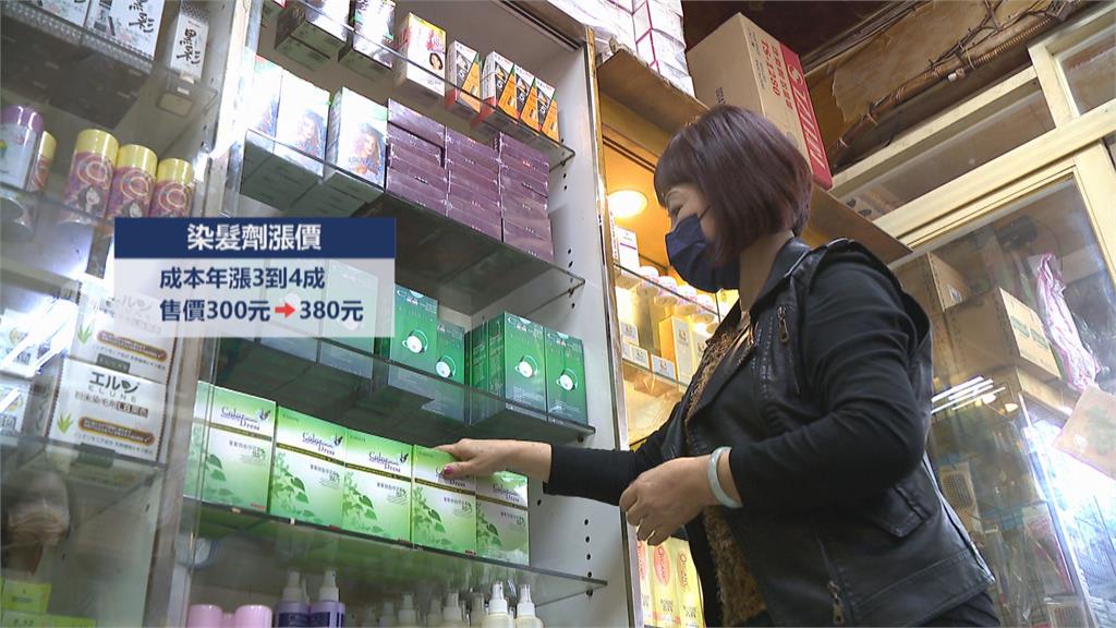 染髮劑一年漲快4成!髮廊染燙髮明年漲200元