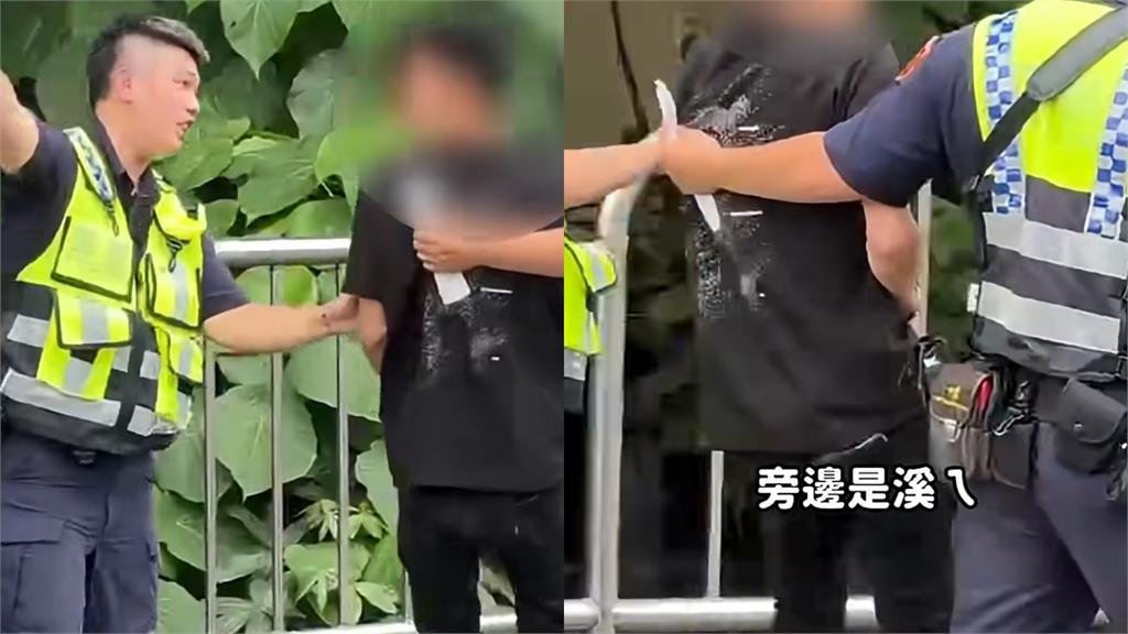 醉男睡死讓「車子自己走」！警提醒「旁邊溪仔」　他扯回：我沒吃K仔