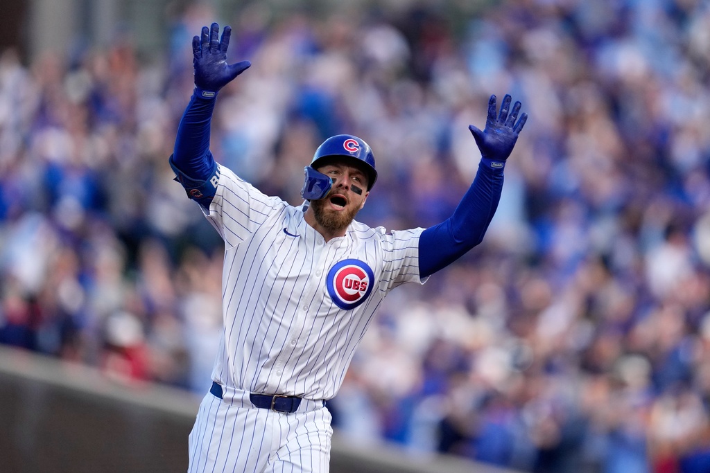 MLB(影)／小熊首局得4分擊退釀酒人續命！　Busch首打席開轟寫季後賽紀錄