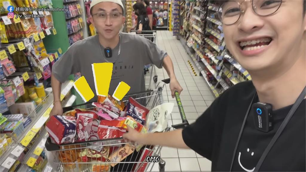 越南男買台灣伴手禮 「這商品裝滿購物車」笑稱:我們都很喜歡