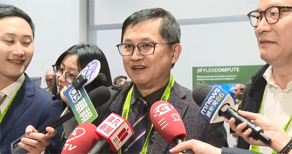 直擊輝達GTC大會! 黃仁勳逛展和台廠博感情