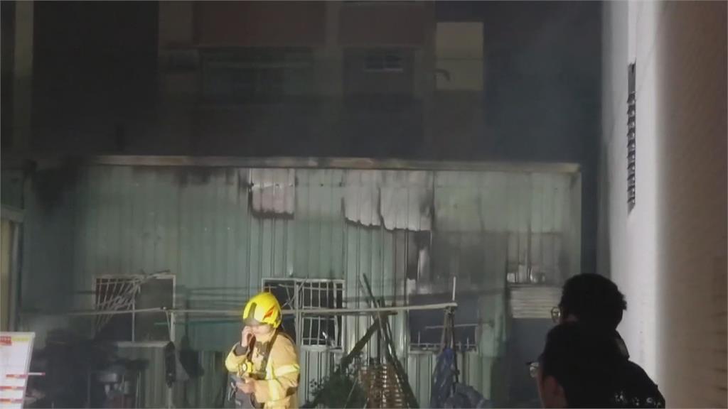 高雄一家七口鐵皮屋平房傳火警 20多歲年輕夫妻1死1傷