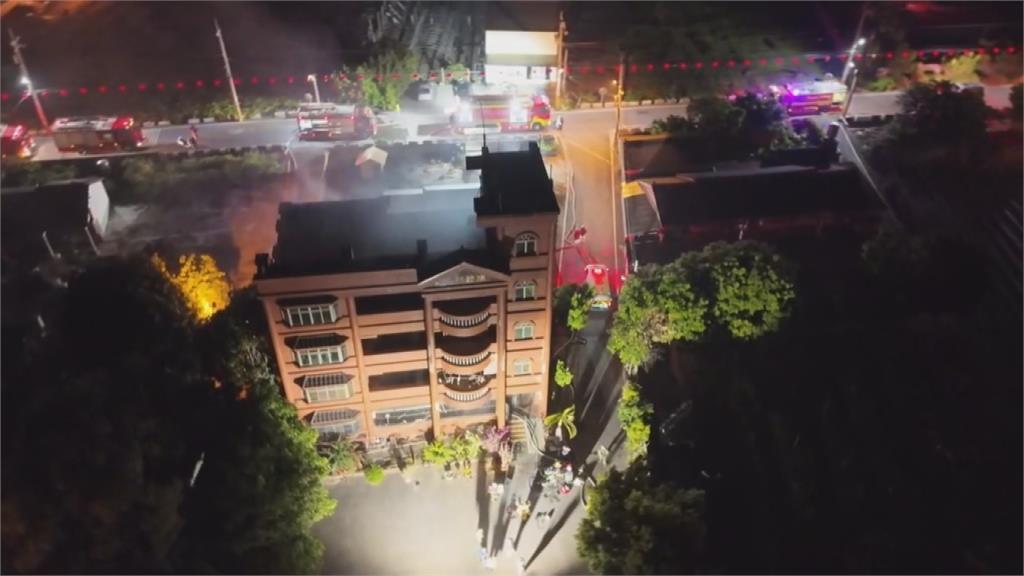 芬園廢棄物火警休旅車被燒熔 溪湖民宅竄火百歲人瑞葬火窟