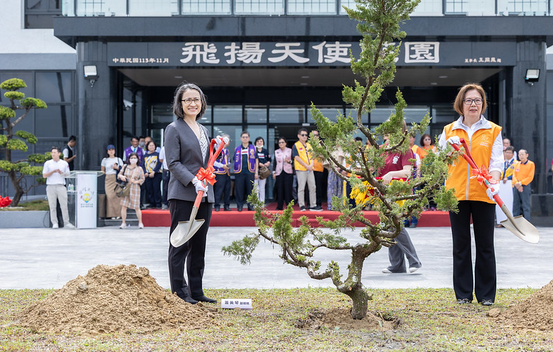 快新聞/屏東飛揚天使莊園啟用 蕭美琴:發揮台灣良善的力量讓腦麻家庭得到照顧