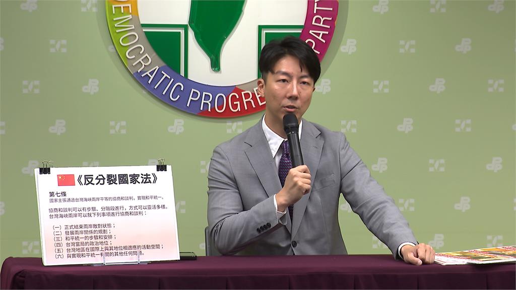 劉書彬引用「中國反分裂法」質詢 卓榮泰、邱垂正罕見動怒