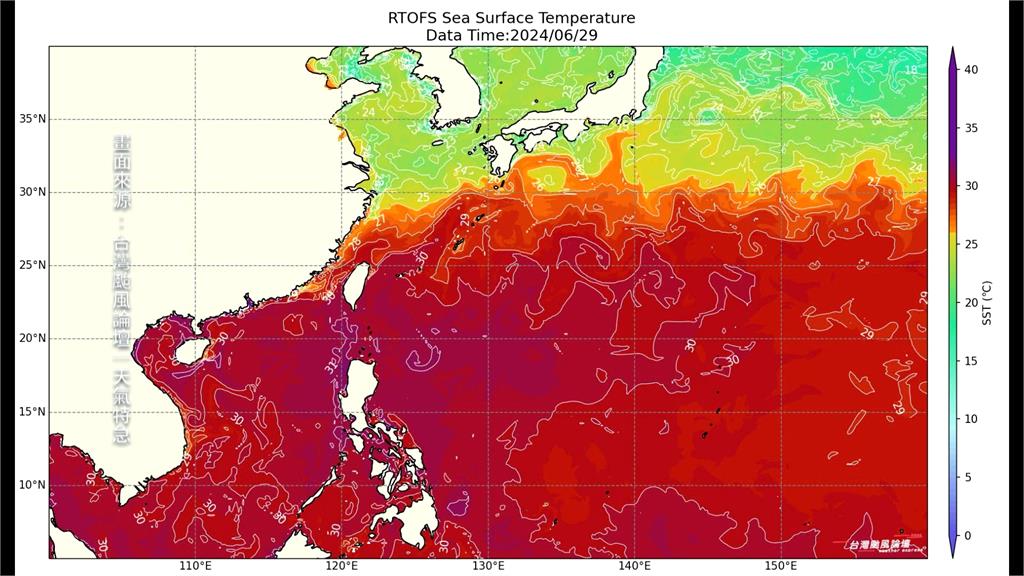 金崙測到今年最高溫41度　超越台灣最高溫紀錄40.2度