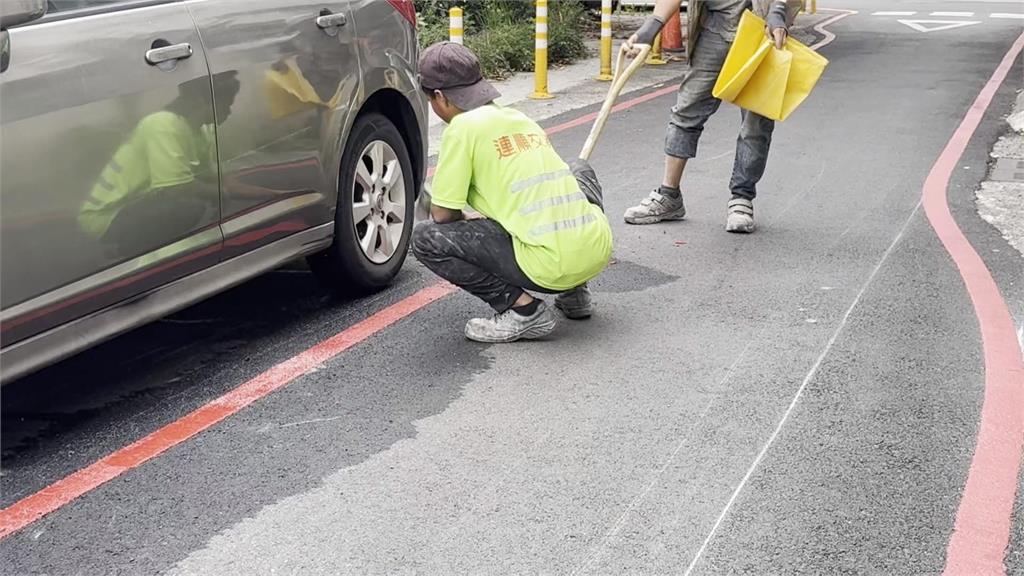 宜蘭巷弄驚現「紅線車位」 工程單位遇幽靈車便宜行事