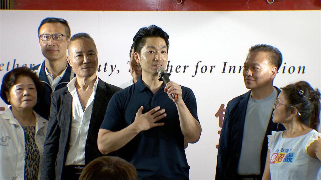 尬場！美業餐會沈伯洋「洋流發威」　蔣萬安打「夫人牌」迎戰