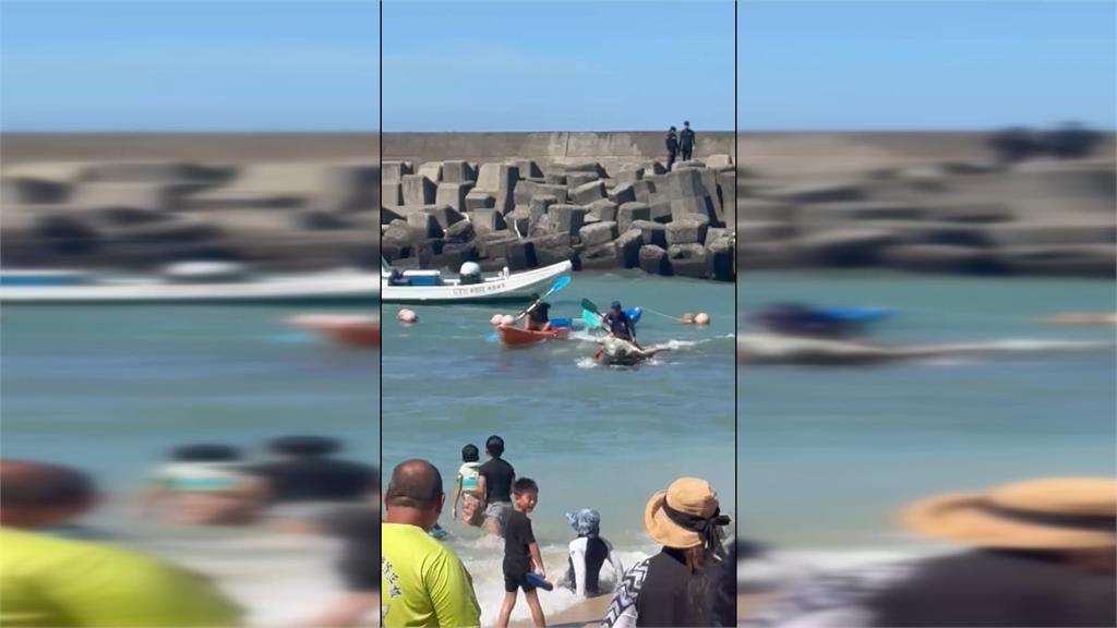 小琉球膠筏翻覆 漁民落海獲救送醫仍不治
