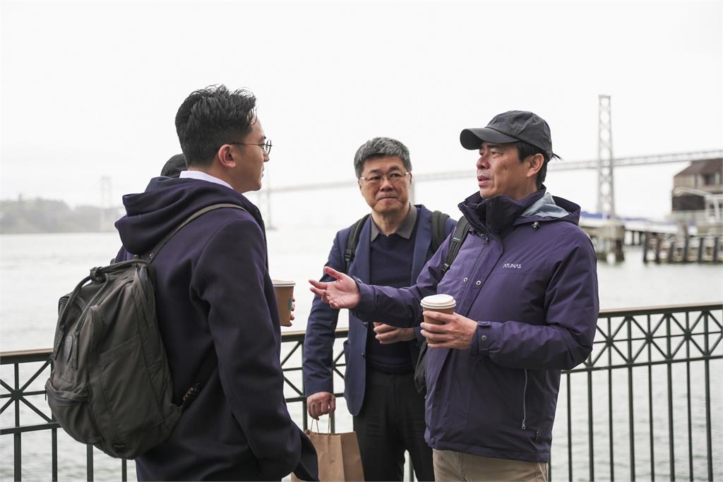 快新聞/陳其邁明訪輝達總部聽黃仁勳演講 借鏡舊金山經驗強化智慧亞灣發展