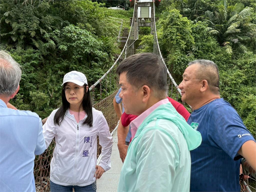 丹娜絲重創台東灌溉設施 民進黨立委陳瑩、莊瑞雄促速搶修