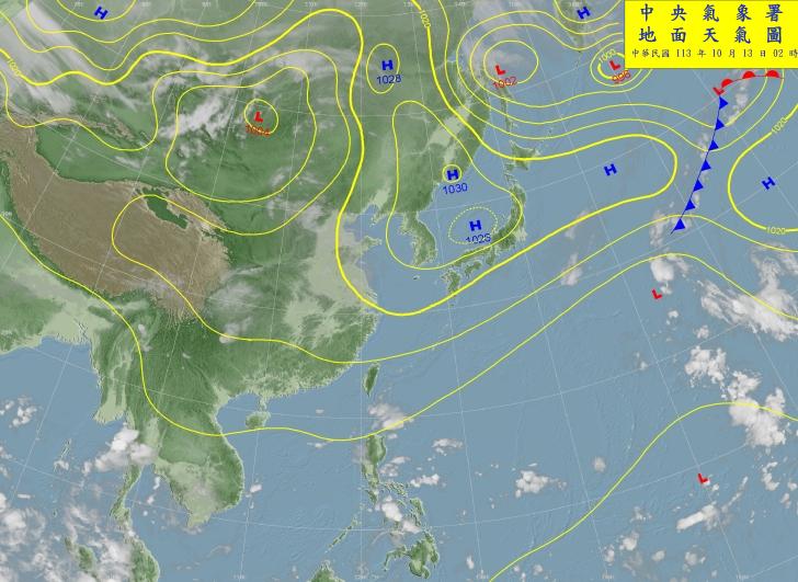 氣溫回升！「高壓迴流」籠罩10月小陽天　鄭明典：相對舒適的天氣