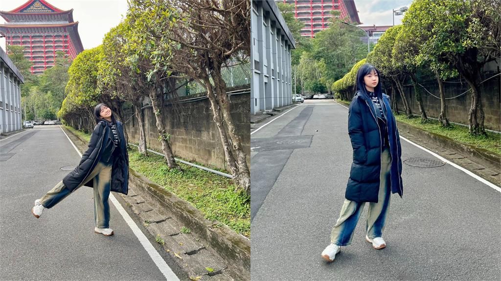 停車場正妹「美腿比命長」竟是小嘉玲!「17歲狀態遭拍」網暈爛:長大了