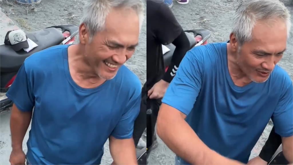 那個跑贏洪水的男人活下來了！花蓮阿公靠「一雙拖鞋」逃命…網讚：比年輕人還壯