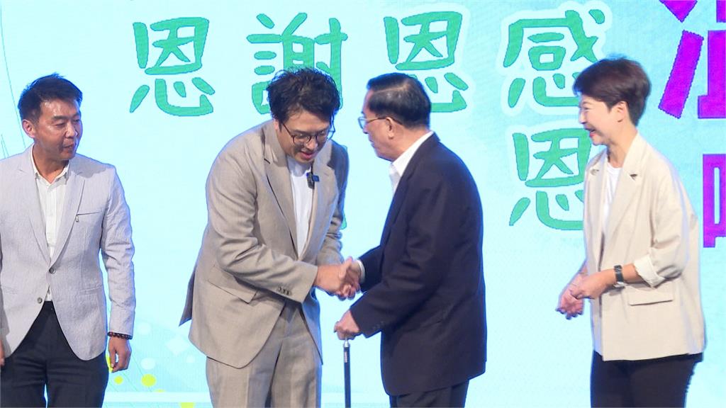 陳水扁出席餐會點名沈伯洋　拚「第二位民進黨籍台北市長」