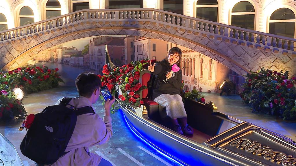 統一集團打造耶誕樂園 「威尼斯」水都風情超好拍