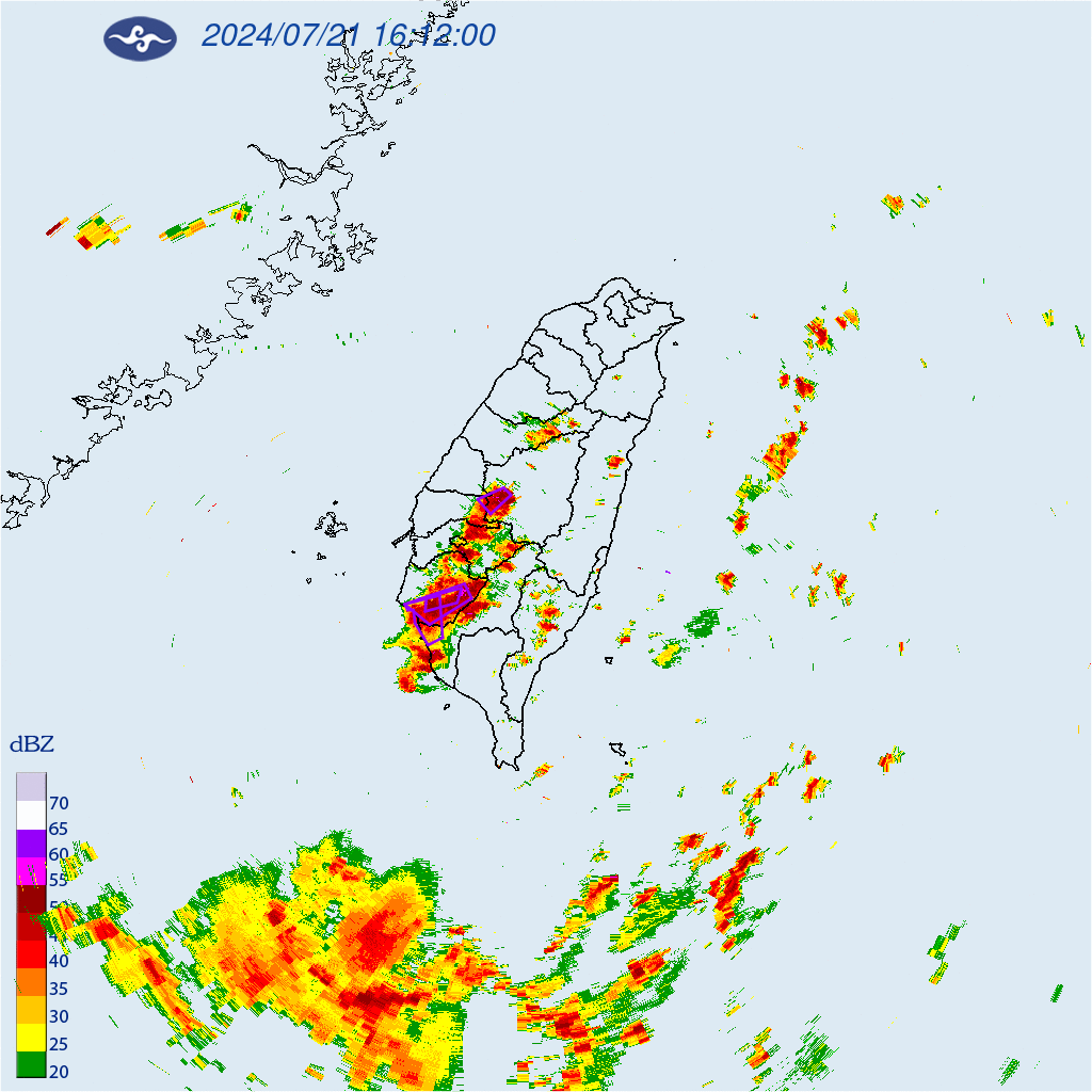 快新聞/雨彈升級!7縣市豪大雨特報 台南六甲暴雨畫面曝光
