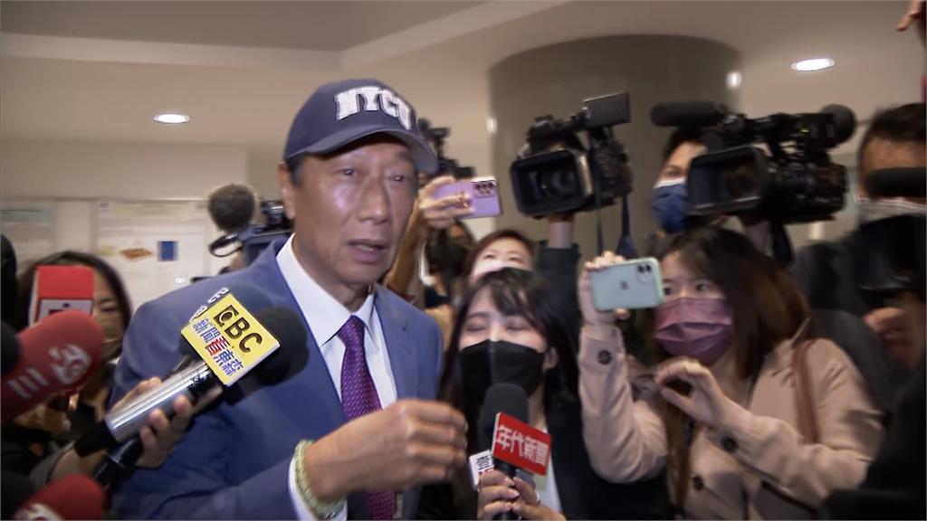 傳有望與朱立倫搭檔參選2024 郭台銘:不可能