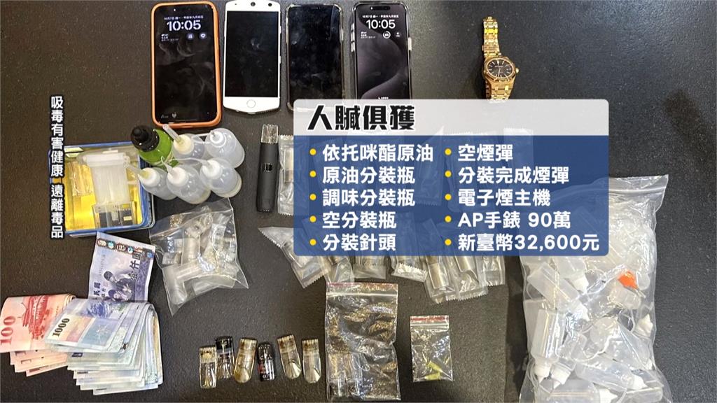 新型毒品「喪屍煙彈」氾濫　　警方接連破獲不法集團