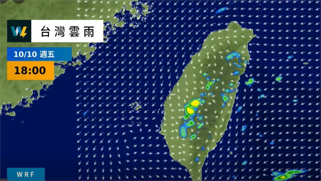 雙十連假熱炸「好天氣倒數了」!氣象粉專揭「這天」迎雨斷崖大降溫…北部恐探20度