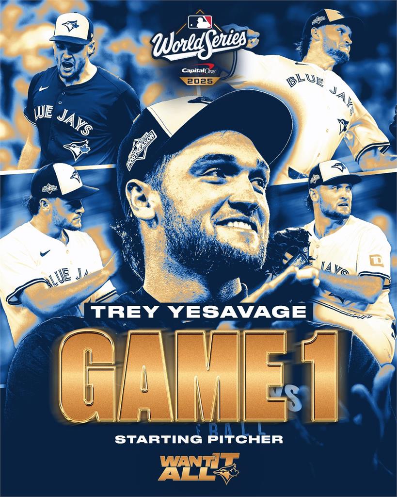 MLB/4月還在1A現在衝到世界大賽擔任G1先發!菜鳥耶薩維奇:「半夜睡不著覺」