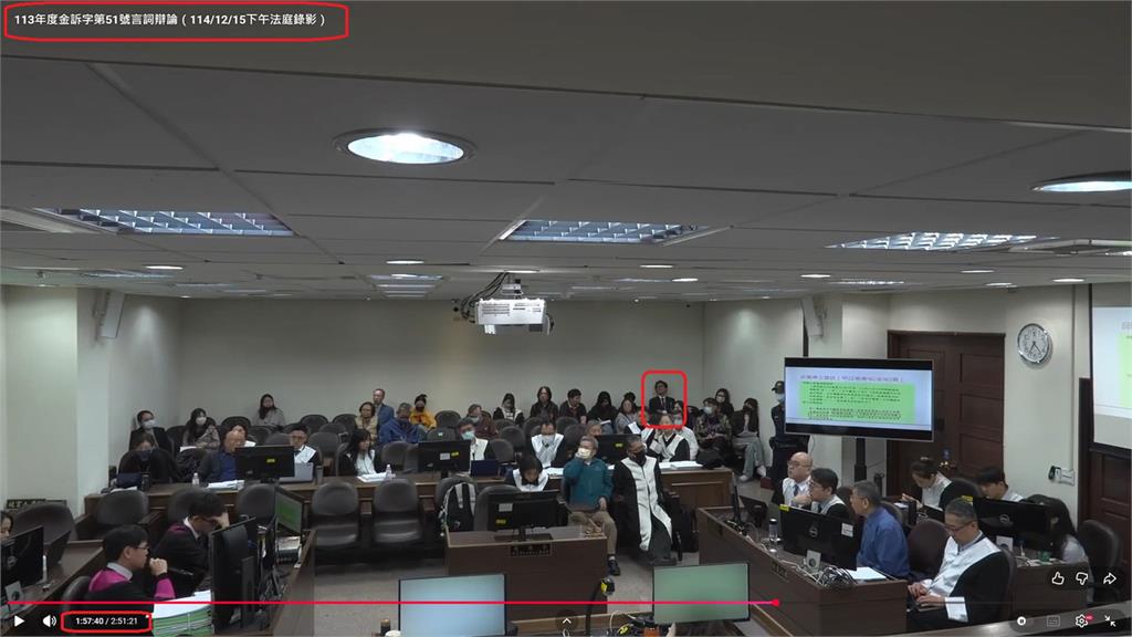 快新聞／主席累了嗎？全民瘋柯文哲法庭直播　眼尖網友抓包「黃國昌旁聽打瞌睡」