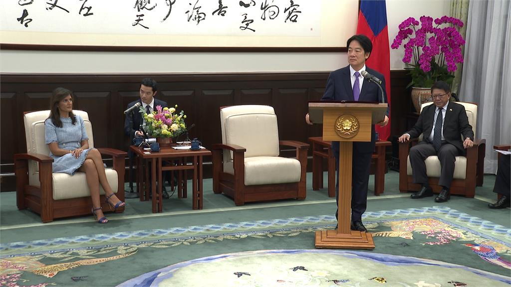 海莉來台重申挺台抗中 主張台灣應成為聯合國會員