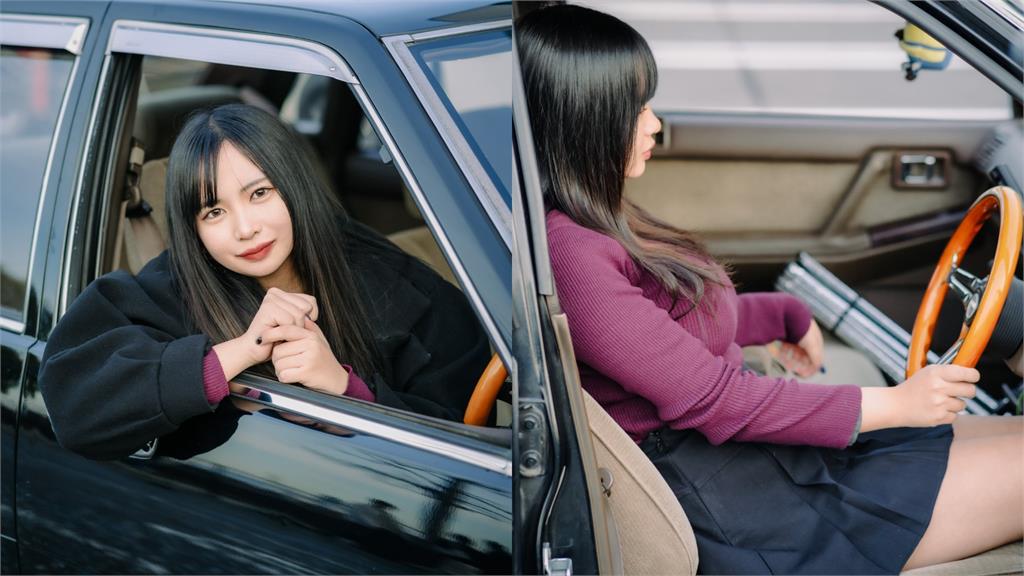 正妹曬絕美Cedric Y31!針織衫彈出「安全氣囊」網歪樓:車在哪...