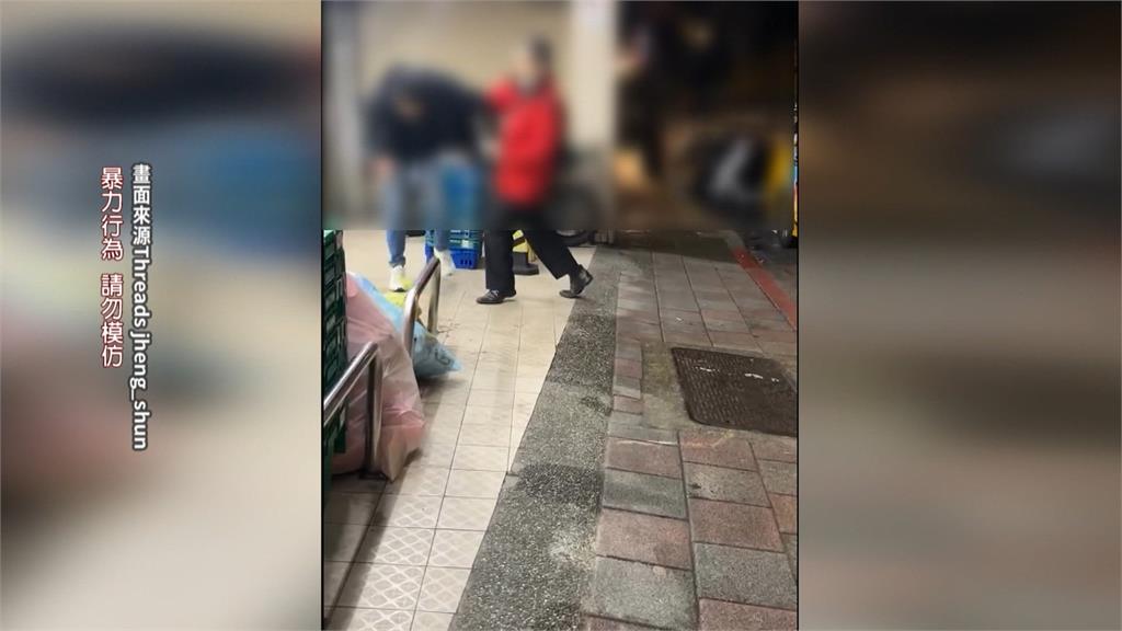 醉男沒錢付車資和司機互毆！　大鬧超商還「捶擋風玻璃比中指」