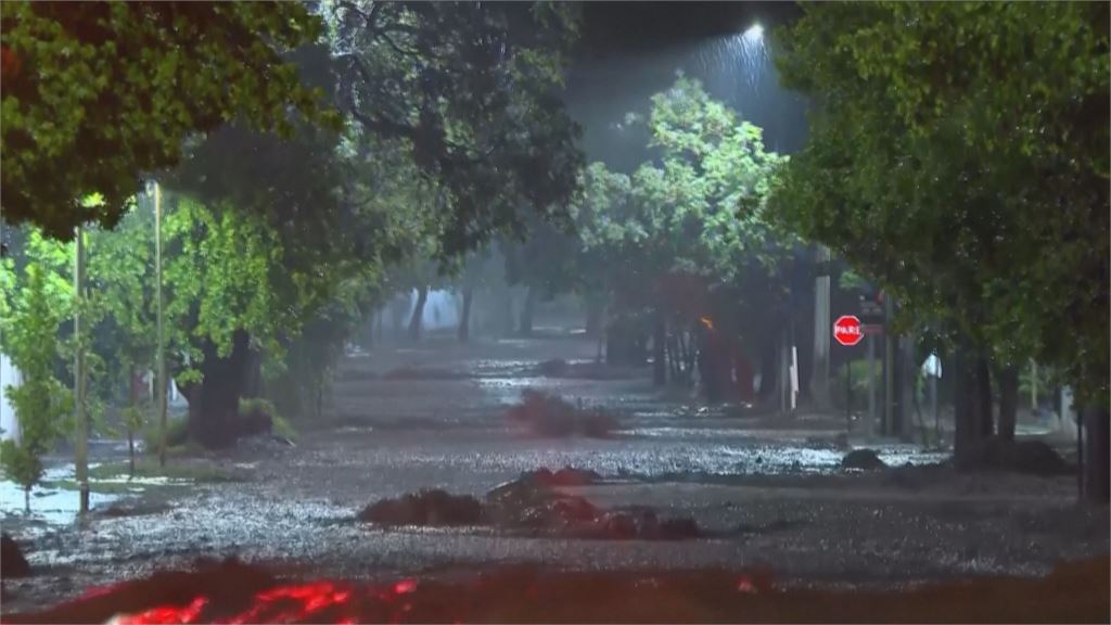 智利中部「龍捲風襲擊」7700戶停電 聖地牙哥爆山洪