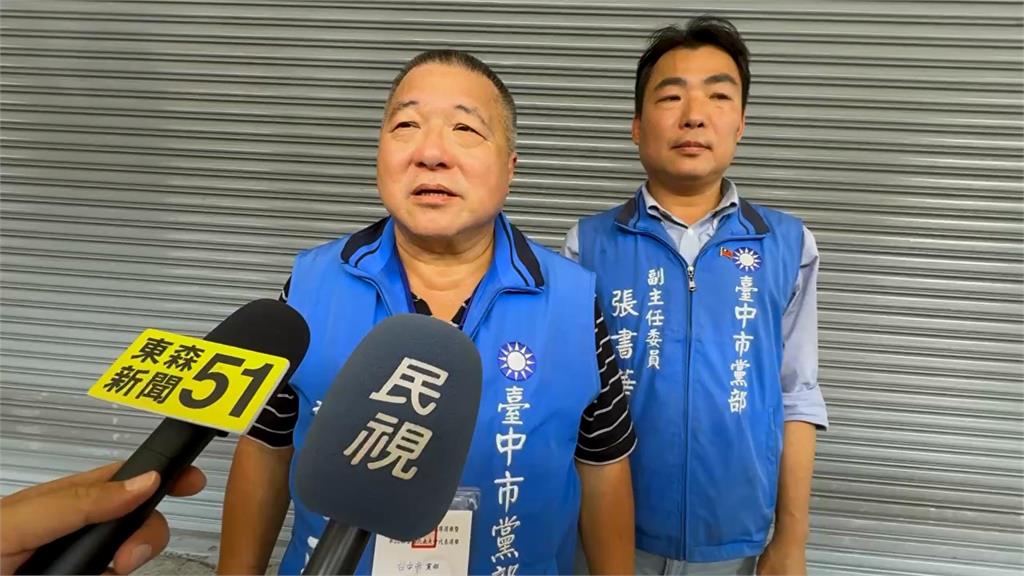 快新聞/插曲!投票突遇「激動男」陳情 盧秀燕未受訪搭車離開