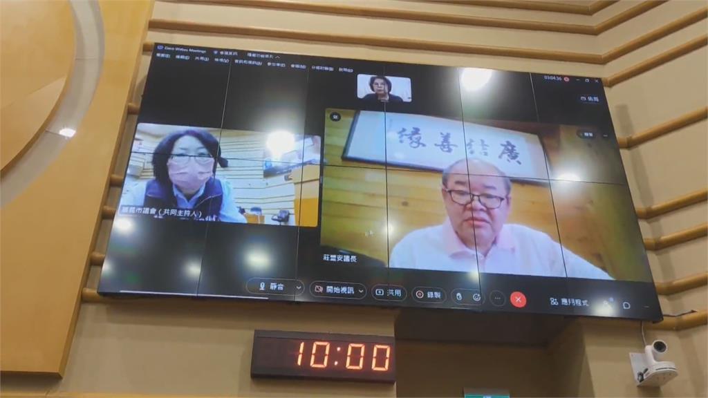 嘉市議會正副議長被匡列 選臨時主席進行議程